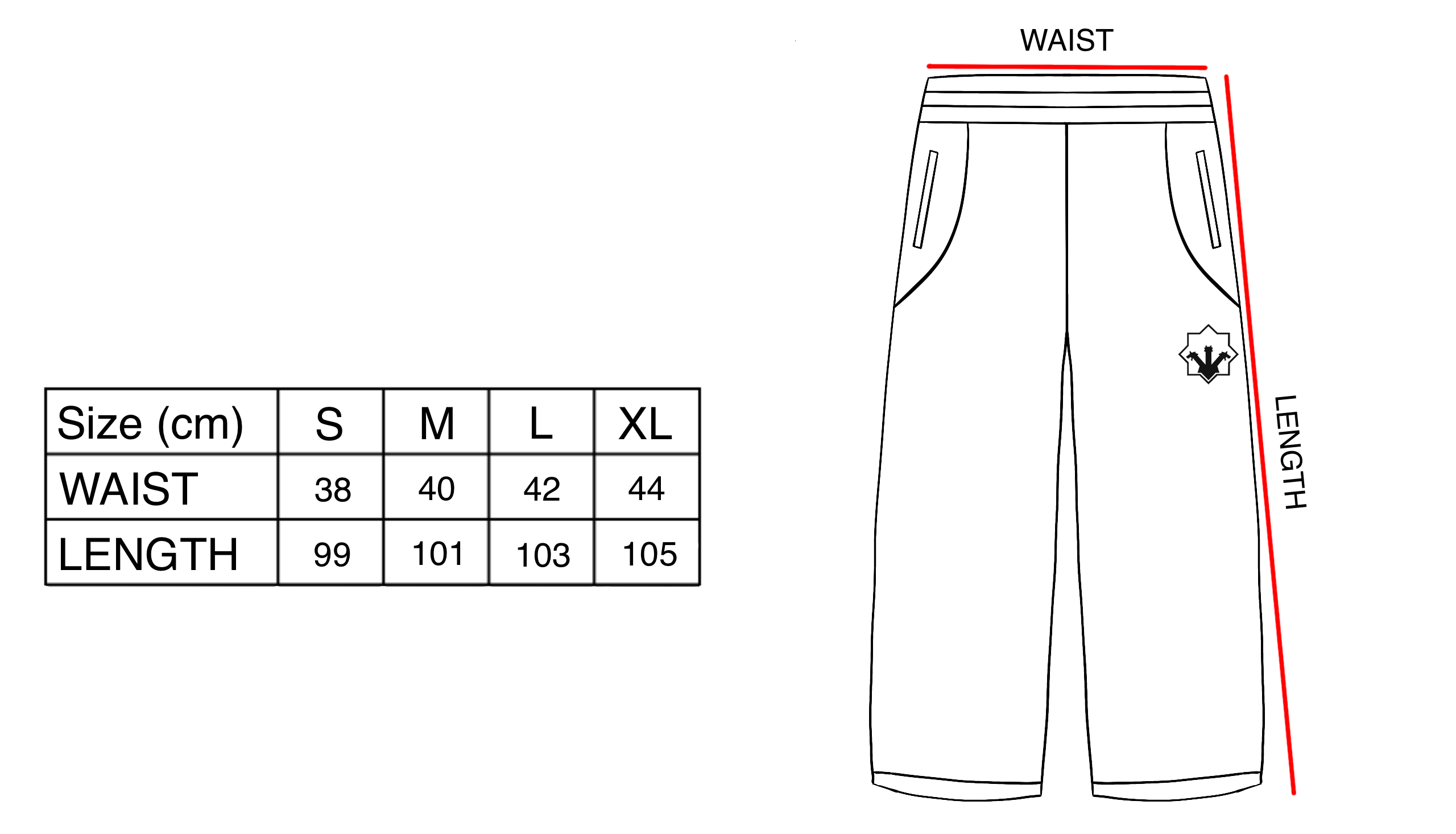 EIGHT-POINTED SWEATPANTS